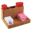 Cal-Mil 796-60 Bamboo 9 X 6.13" Sugar Packet / Stick Holder -CARLISLE SHOP 874154